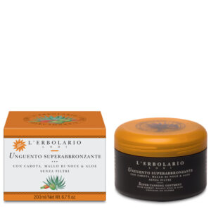 Unguento Superabbronzante con Carota, Noce e Aloe